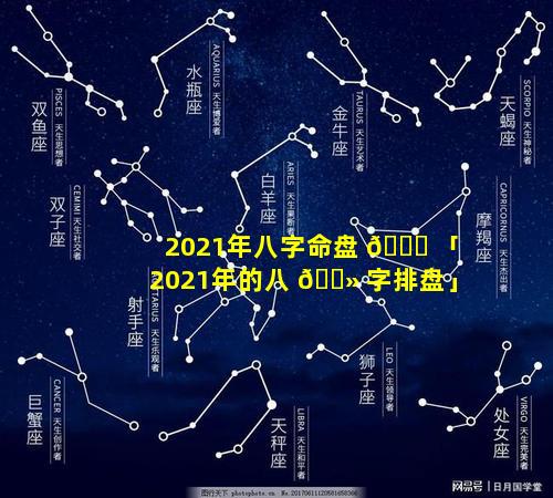 2021年八字命盘 🐛 「2021年的八 🌻 字排盘」